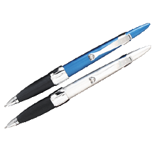 A.T. CROSS 4722 CRO4722 PEN, BALLPT MORPH w/ TIN*BLUE